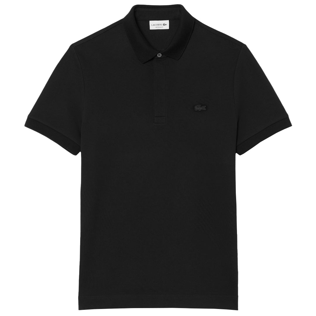 Lacoste Men's Paris Stretch Pique Polo - Black