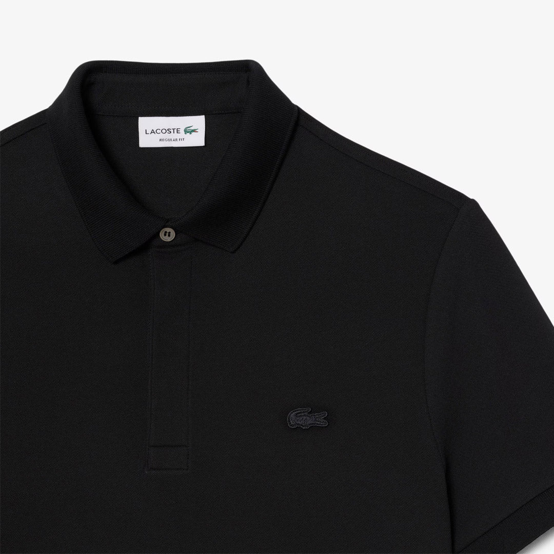 Lacoste Men's Paris Stretch Pique Polo - Black