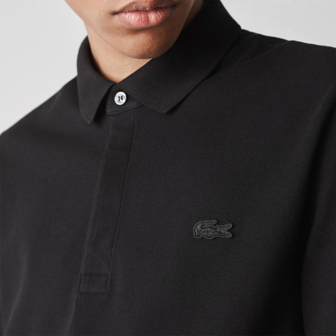 Lacoste Men's Paris Stretch Pique Polo - Black