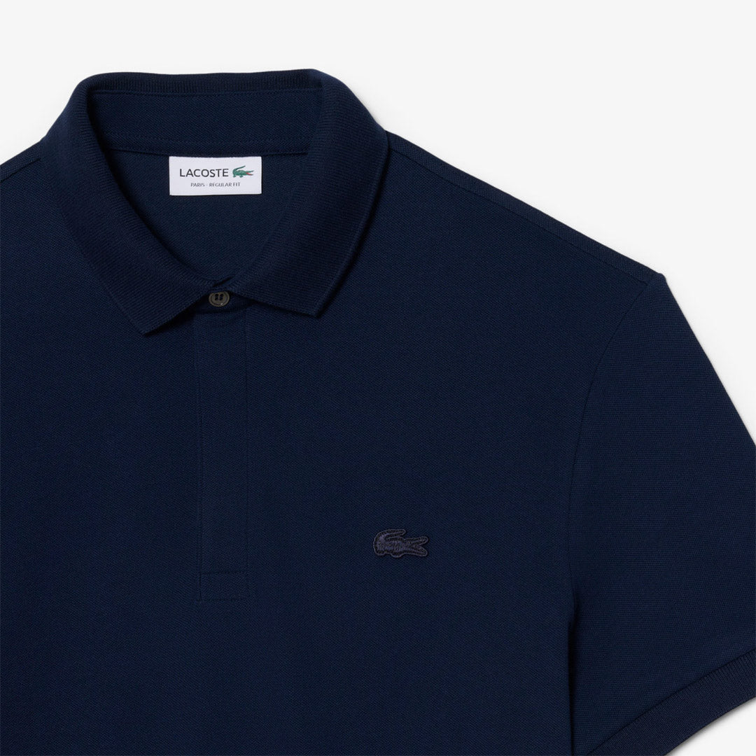 Lacoste Men's Paris Stretch Pique Polo - Navy