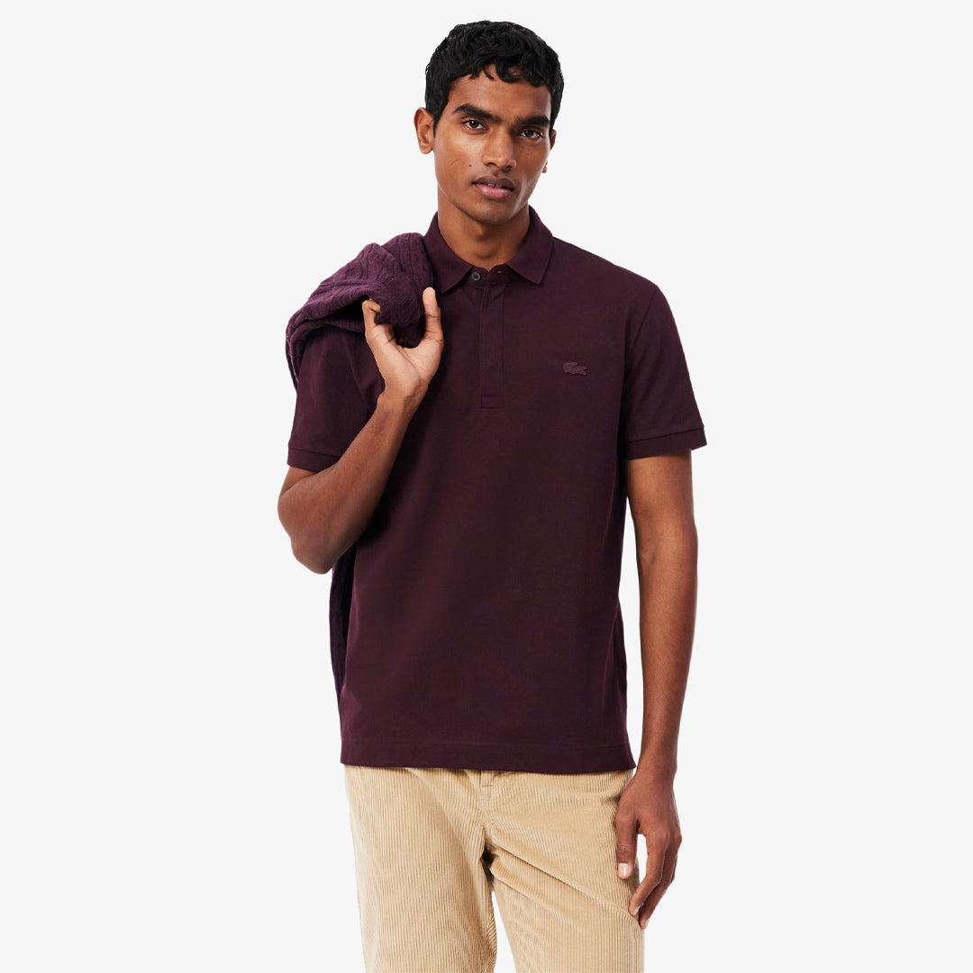 Lacoste Men's Paris Stretch Pique Polo - Oxalis