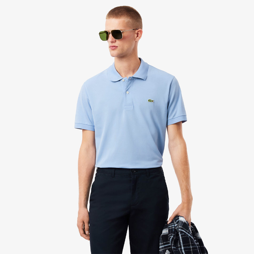 Lacoste Men's L.12.12 Pique Polo - Purple Blue