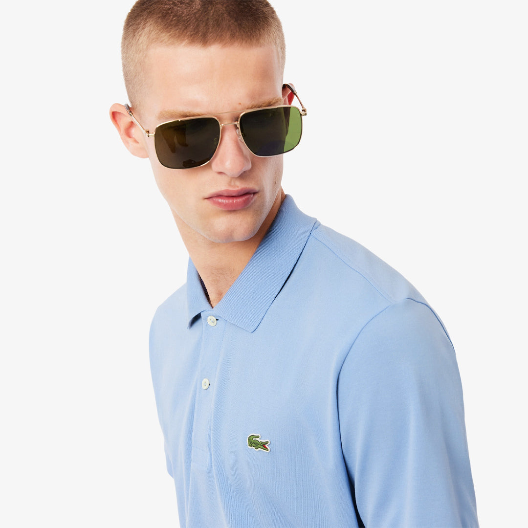 Lacoste Men's L.12.12 Pique Polo - Purple Blue