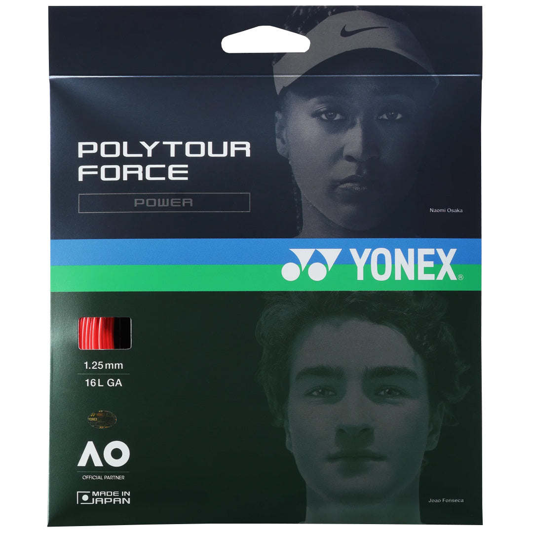 Yonex Poly Tour Force - Red - String Set