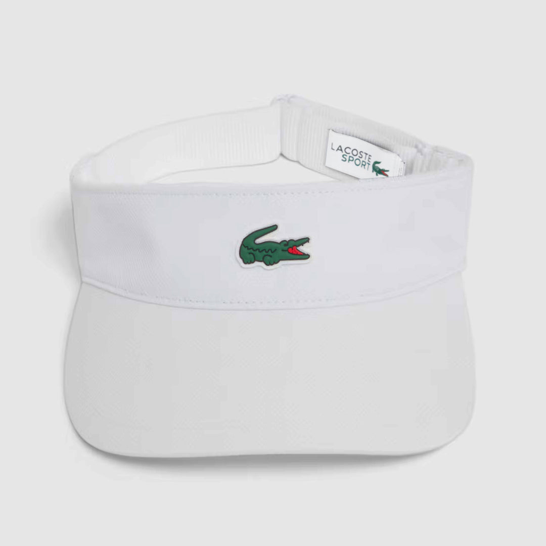 Lacoste Diamond Taffeta Sport Visor - White