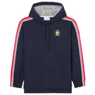 Lacoste Women's Oversized Hoodie - Navy Blue