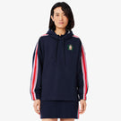 Lacoste Women's Oversized Hoodie - Navy Blue