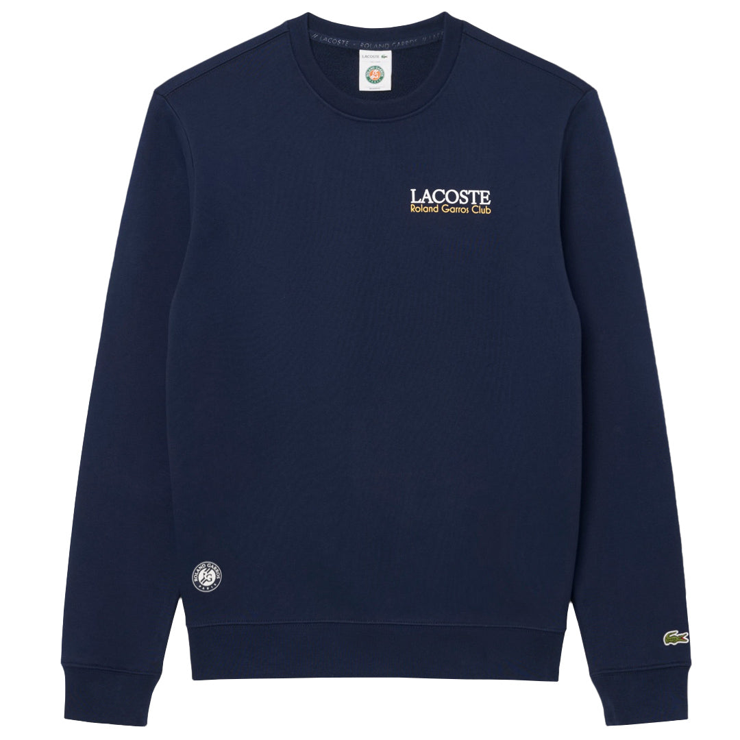 Lacoste Men's Roland Garros Club Sweater - Midnight Blue