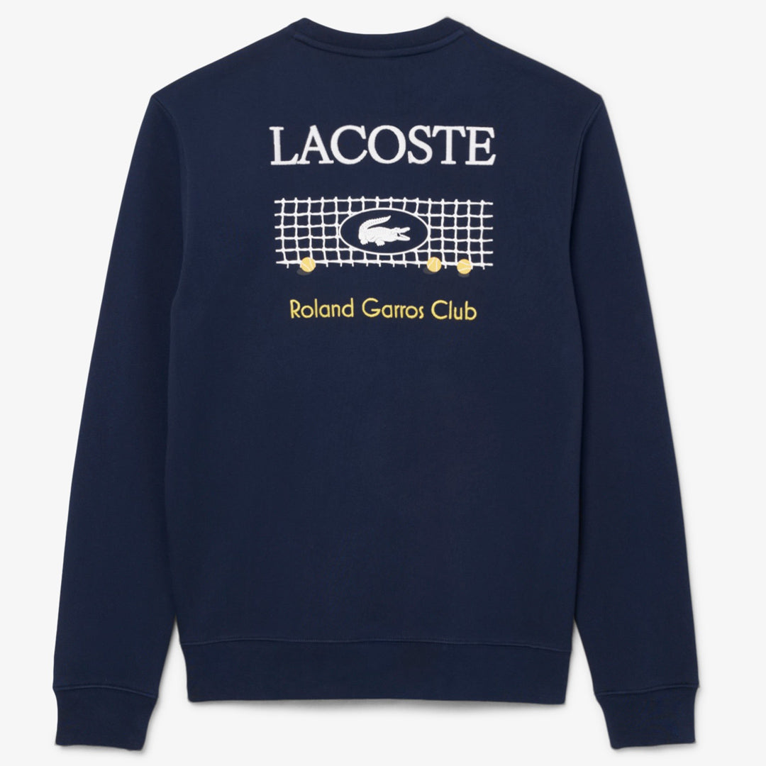 Lacoste Men's Roland Garros Club Sweater - Midnight Blue
