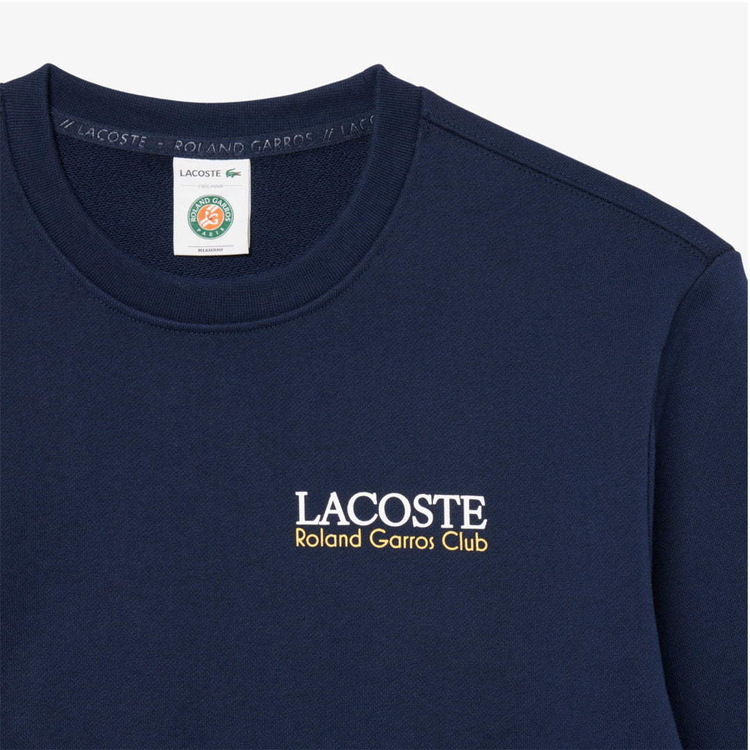 Lacoste Men's Roland Garros Club Sweater - Midnight Blue