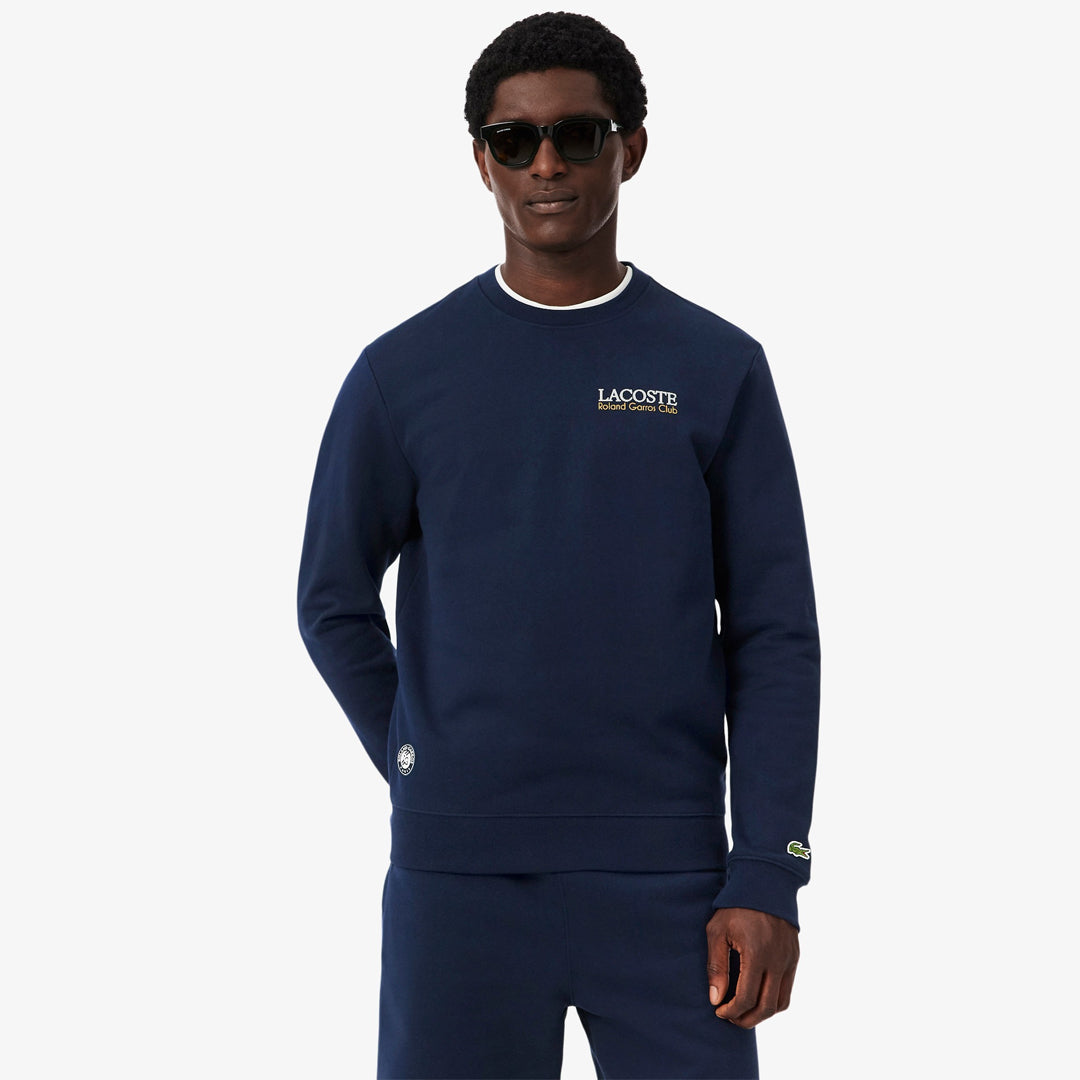 Lacoste Men's Roland Garros Club Sweater - Midnight Blue