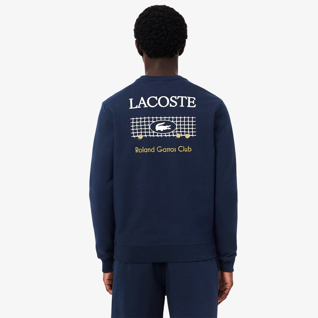 Lacoste Men's Roland Garros Club Sweater - Midnight Blue