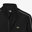 Lacoste Men's Paris Pique Zip Up Jacket - Black