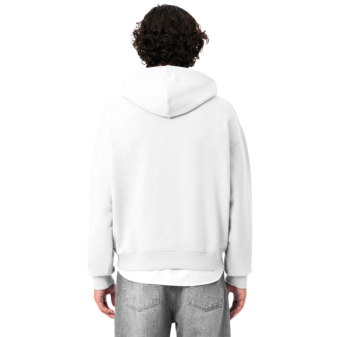 Lacoste Men's Tennis Print Hoodie - White/Light Blue