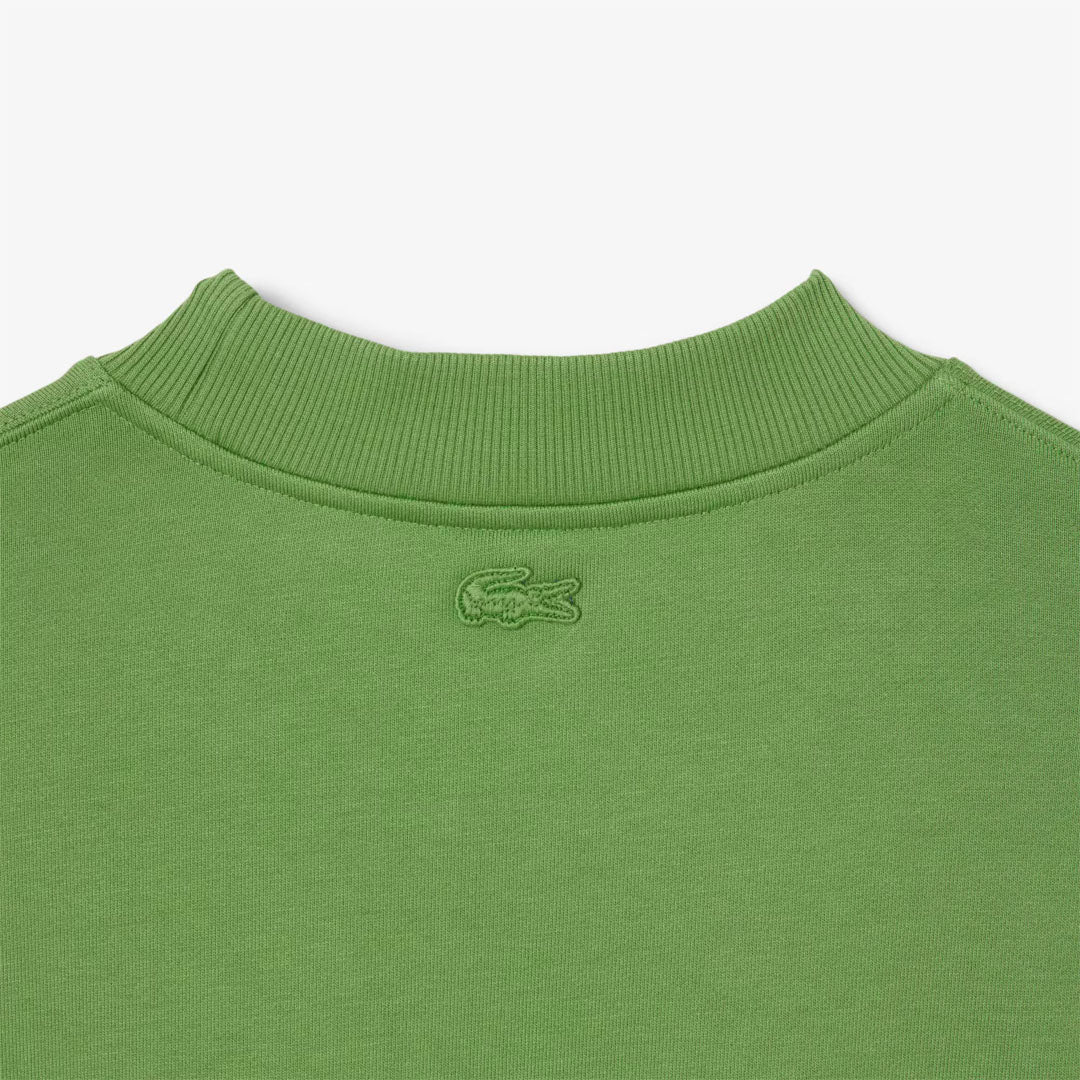 Lacoste Men's Embroidered Fleece Sweater - Green