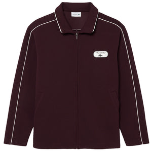 Lacoste Men's Heritage Badge Accent Sweatshirt - Oxalis/Flour