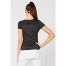 Lija Women's Must Haves Deep V Top - Black