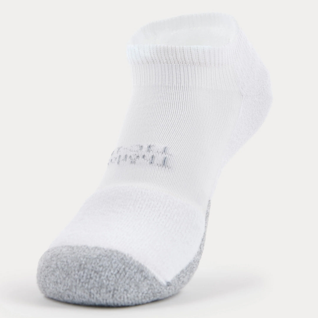 Thorlo Light Cushion Low-Cut Socks - White/Grey