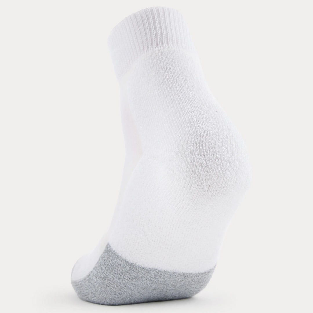 Thorlo Light Cushion Low-Cut Socks - White/Grey