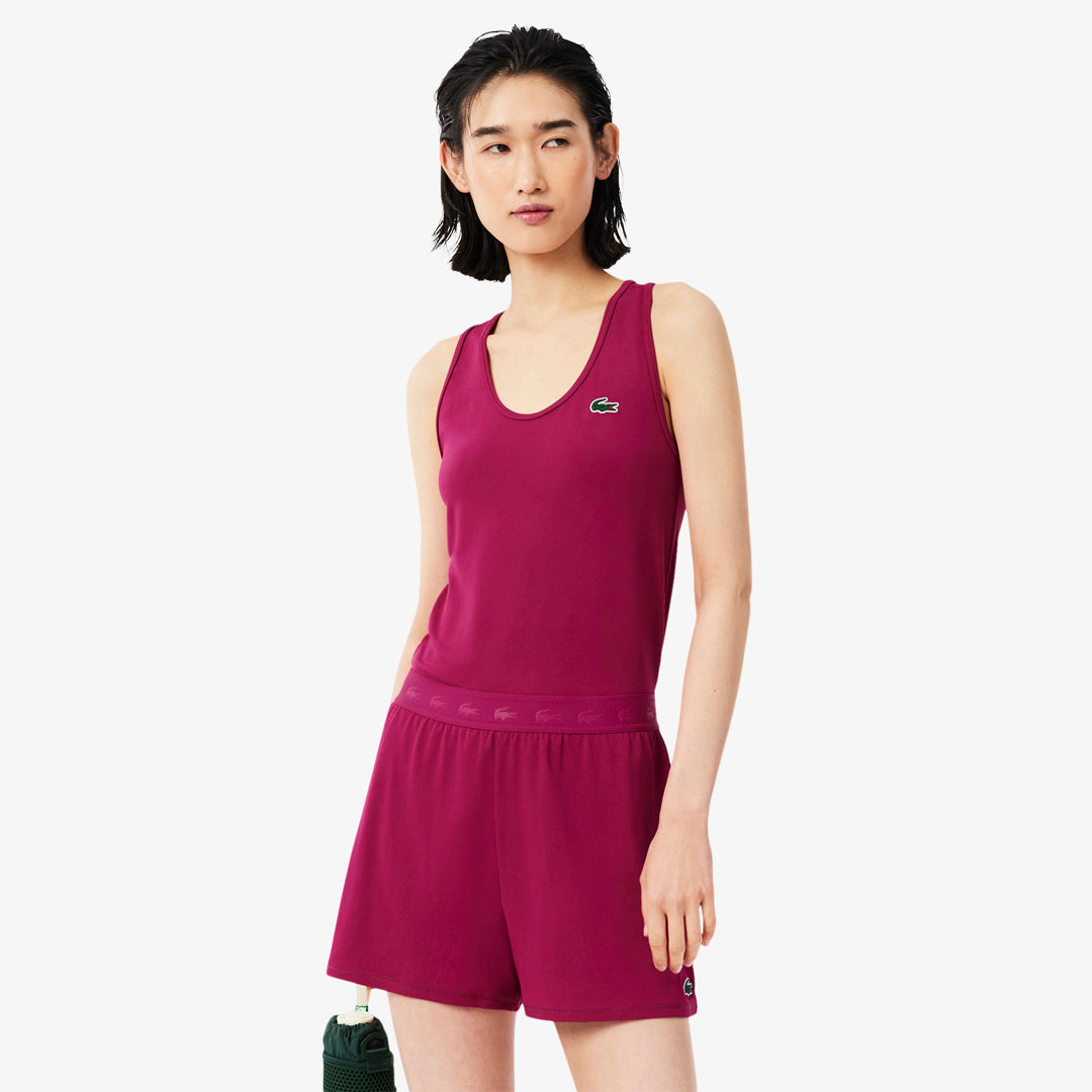 Lacoste Women's Sport Fit Tank - Rubine Red