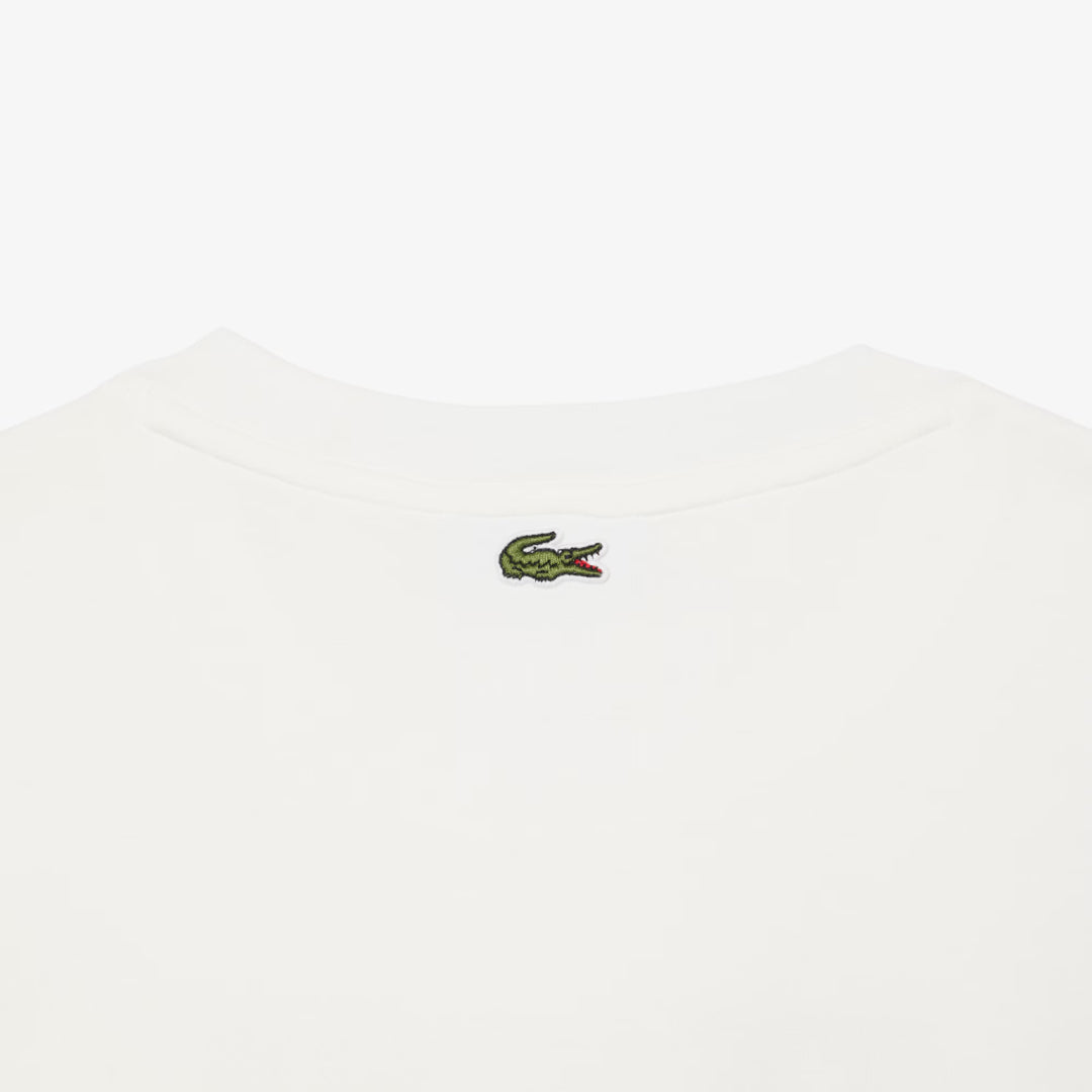 Lacoste Women's Embroidery Tennis Tee - White