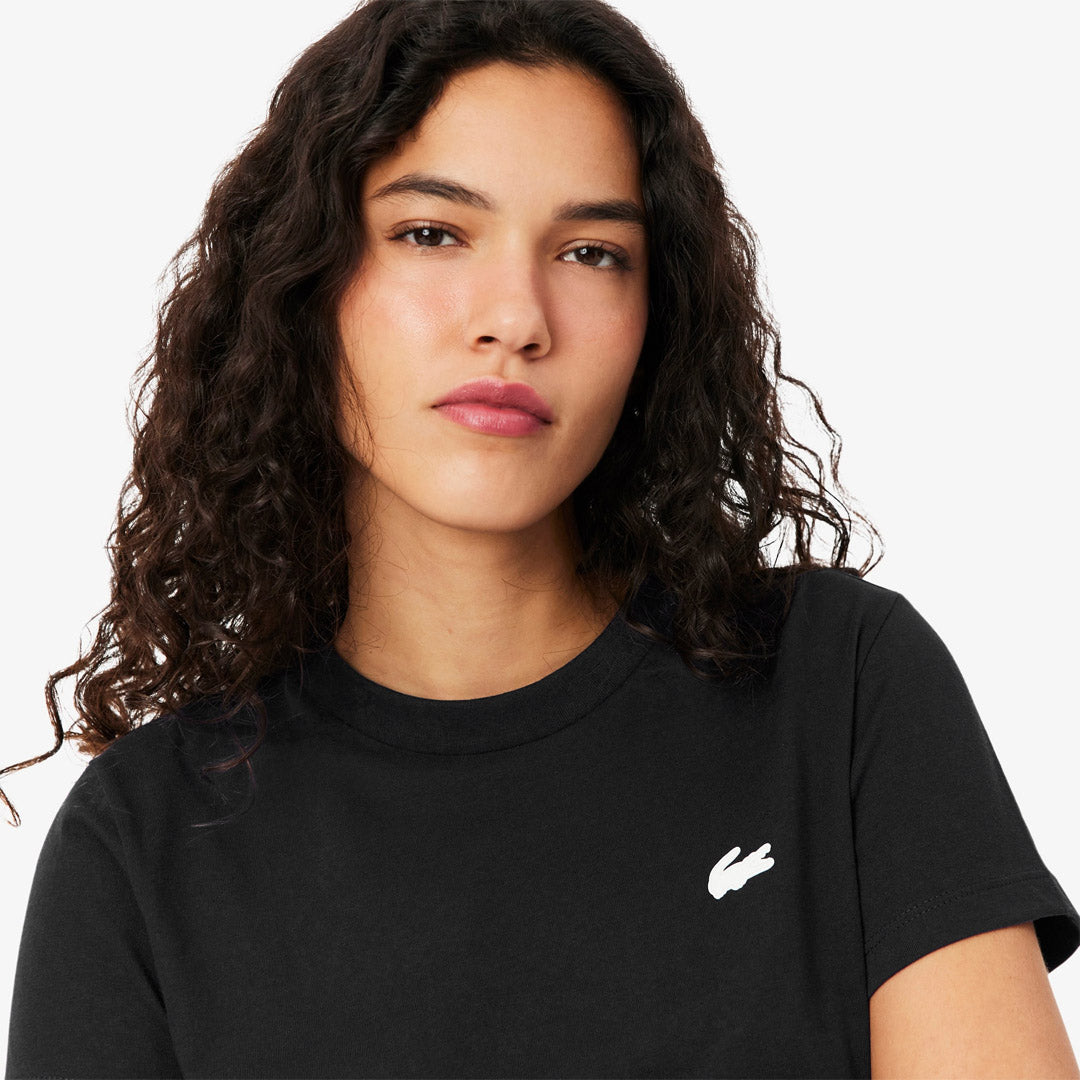 Lacoste Women's Ultra Dry Tech T-Shirt - Black