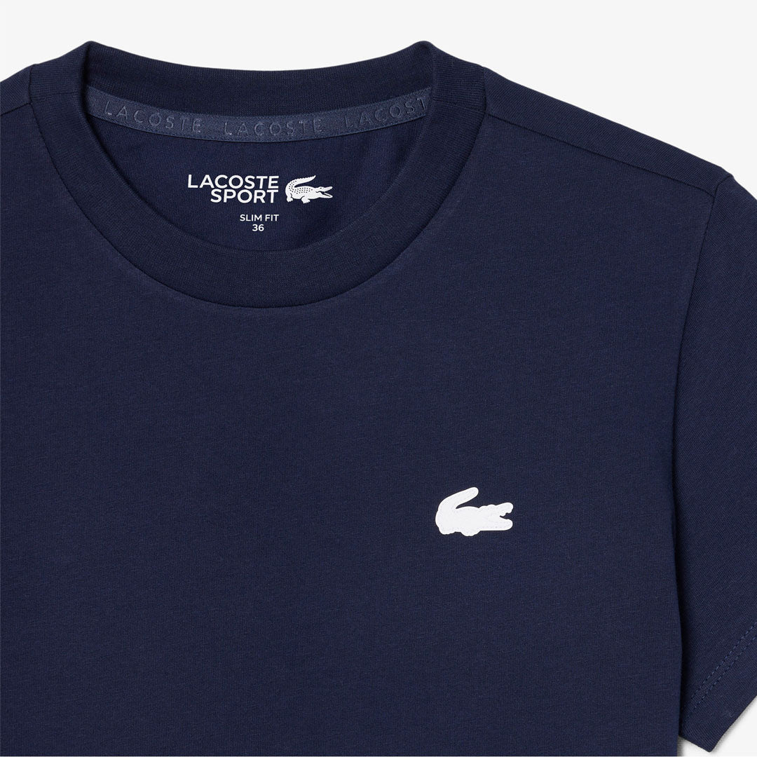 Lacoste Women's Ultra Dry Tech T-Shirt - Navy