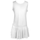 Fila Girls Pleated Bottom Tennis Dress - White