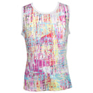 Fila Girls Full Coverage Tank - White/Multi