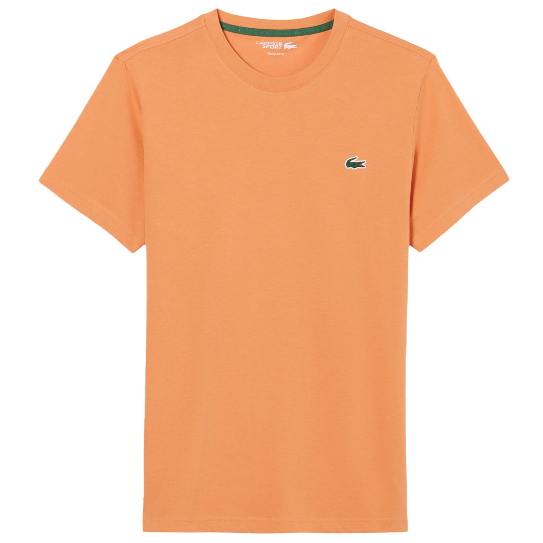 Lacoste Men's Ultra Dry Crocodile Graphic Tee - Orange