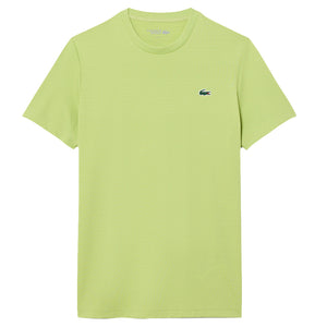 Lacoste Men's Ultra Dry Jacquard Tee - Green