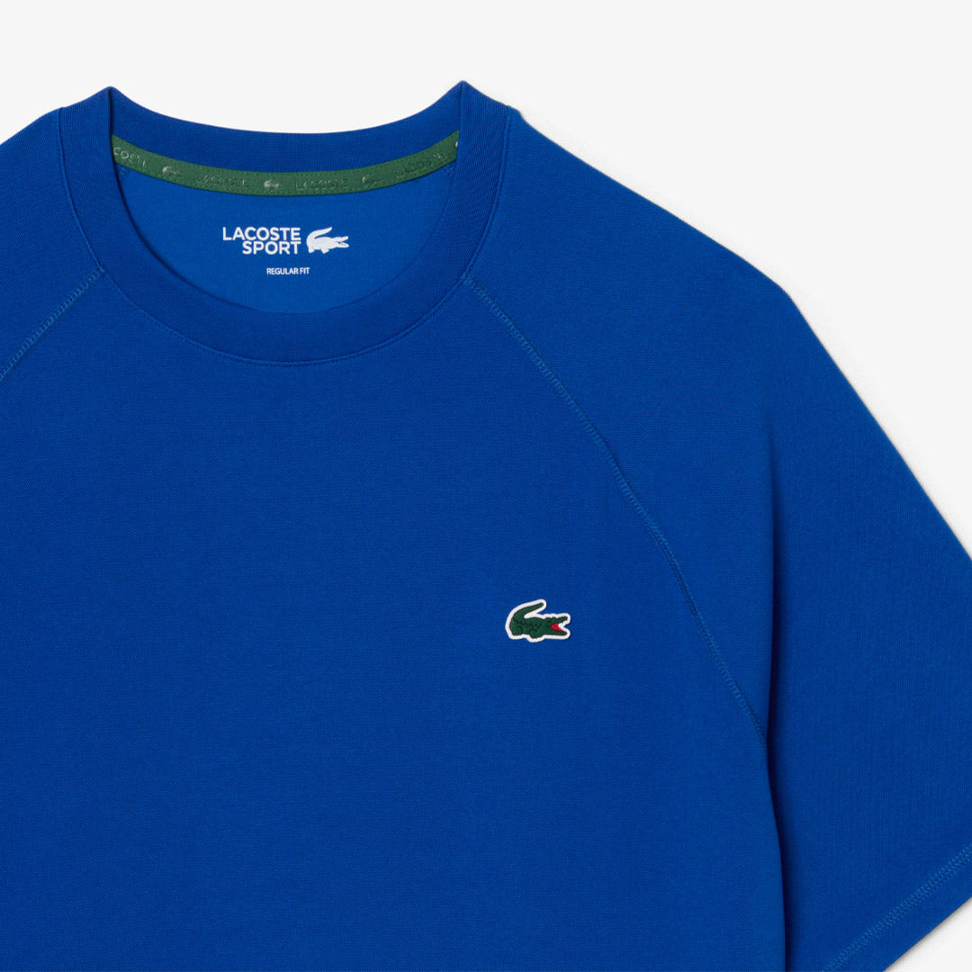 Lacoste Men's Ultra Dry Stretch Training Tee - Cobalt