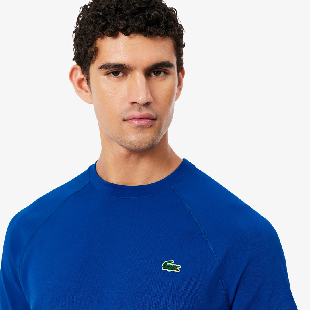 Lacoste Men's Ultra Dry Stretch Training Tee - Cobalt