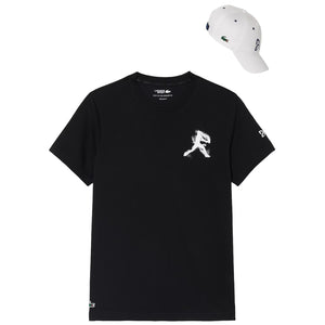 Lacoste Men's Novak Djokovic Cap and Tee Set - Black/White