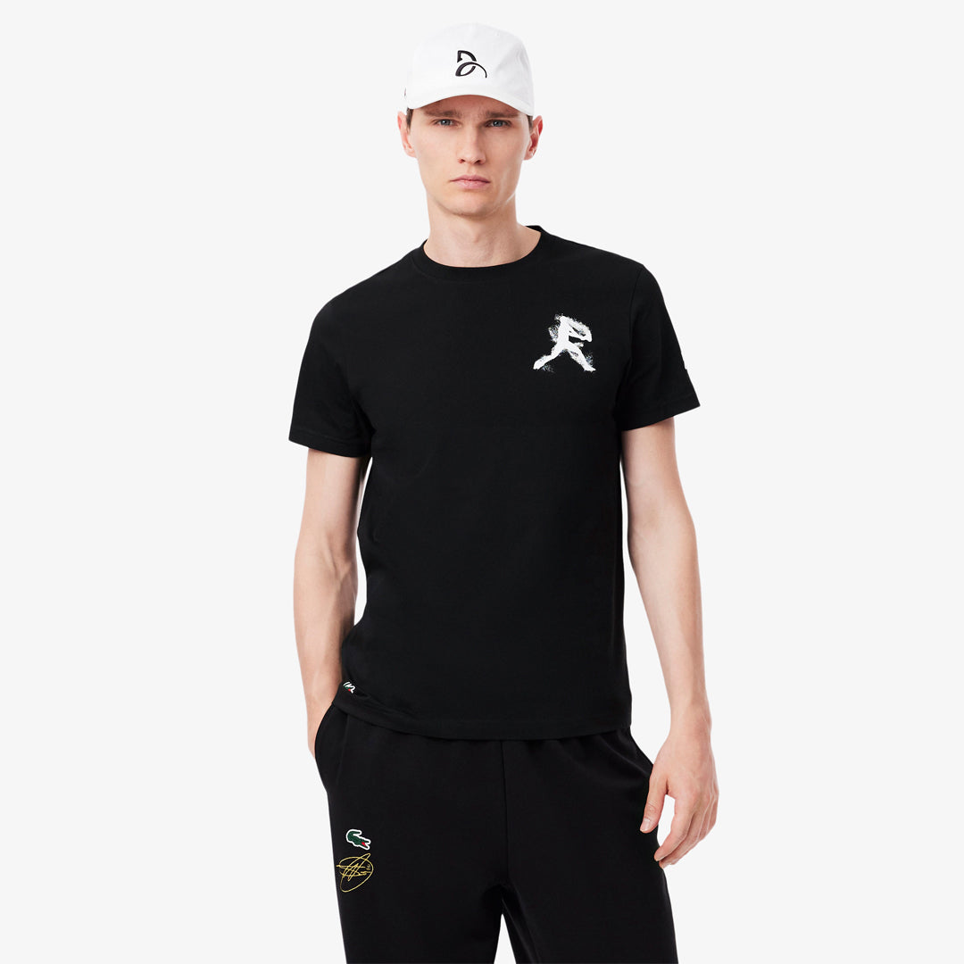 Lacoste Men's Novak Djokovic Cap and Tee Set - Black/White