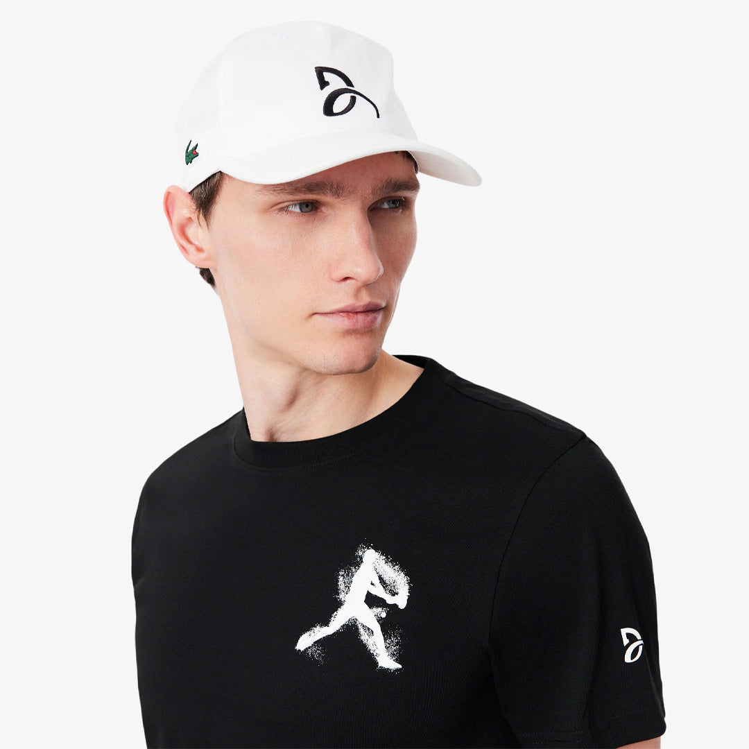 Lacoste Men's Novak Djokovic Cap and Tee Set - Black/White