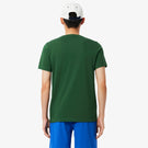 Lacoste Men's Djokovic Cap and Tee Set - Green/Marine Blue