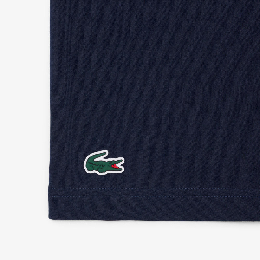 Lacoste Men's Novak Djokovic Cap and Tee Set - Navy Blue/White