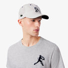 Lacoste Men's Djokovic Cap and Tee Set - Grey/Navy Blue