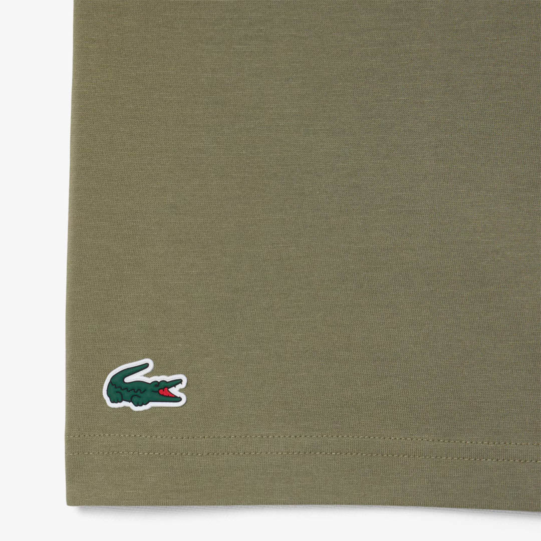 Lacoste Men's Novak Djokovic Cap and Tee Set - Khaki/White