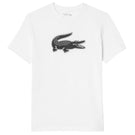 Lacoste Men's Logo Sport Tee - White/Black