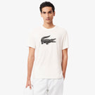 Lacoste Men's Logo Sport Tee - White/Black