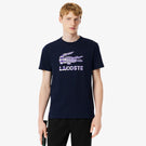 Lacoste Men's Medvedev X Tennis Tee - Navy Blue
