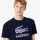 Lacoste Men's Medvedev X Tennis Tee - Navy Blue