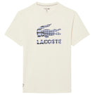 Lacoste Men's Medvedev X Tennis Tee - Cream