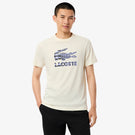 Lacoste Men's Medvedev X Tennis Tee - Cream