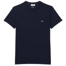 Lacoste Men's Pima Cotton Tee - Navy Blue