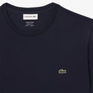 Lacoste Men's Pima Cotton Tee - Navy Blue