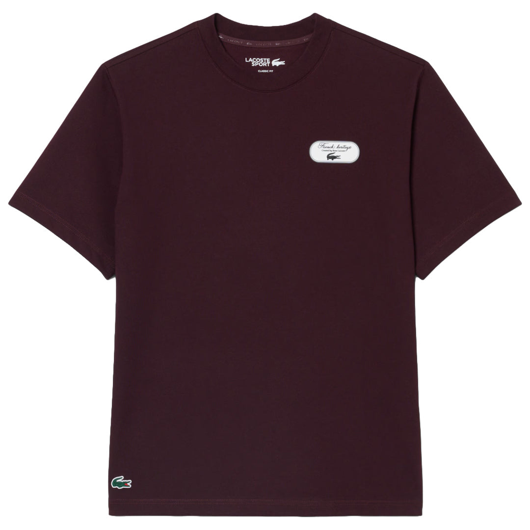 Lacoste Men's Heritage Tennis Tee - Oxalis