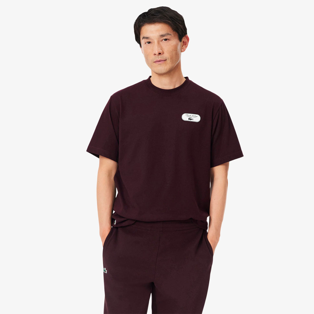 Lacoste Men's Heritage Tennis Tee - Oxalis